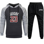 Jordan 23 Tracksuit Men Sets Winter Hoodies Pants 2 Piece Set 2019 Fashion Hoody Mens Sweatshirt Sport Joggers Sweatpants Suit