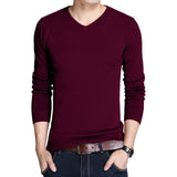 SHUJIN Spring Warm Turtleneck Sweater Men Fashion Solid Knitted Mens Sweaters 2018 Casual Male Double Collar Slim  Pullover