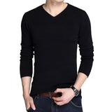 SHUJIN Spring Warm Turtleneck Sweater Men Fashion Solid Knitted Mens Sweaters 2018 Casual Male Double Collar Slim  Pullover