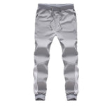 Spring Autumn Men Casual Sweatpants 2019 Mens Sportswear Joggers Striped Pants Fashion Male Skinny Slim Fitted Gyms Harem Pants